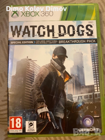 Watchdogs Xbox 360 Breakthrough Edition 