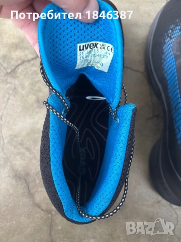 Олекотени работни обувки Uvex Italy, снимка 5 - Други - 54003614