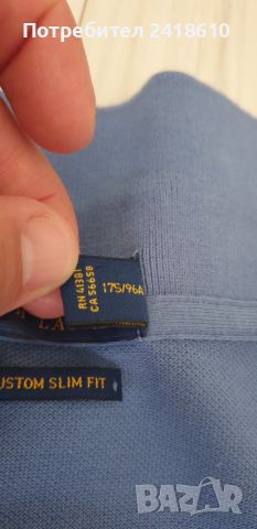 POLO Ralph Lauren Slim Fit Pique Cotton Mens Size M НОВО! ОРИГИНАЛ! Мъжка Тениска!, снимка 15 - Тениски - 46171073