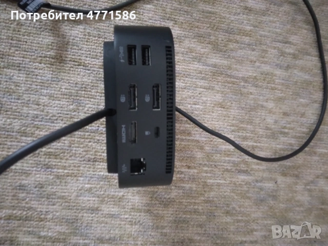 HP Universal Dock G2 (DisplayLink 4K) – като нова, снимка 3 - Лаптоп аксесоари - 53909237