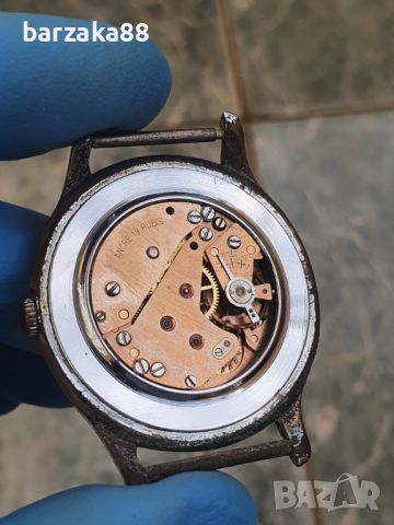 Стар френски часовник 19 jewels, снимка 11 - Мъжки - 45418348