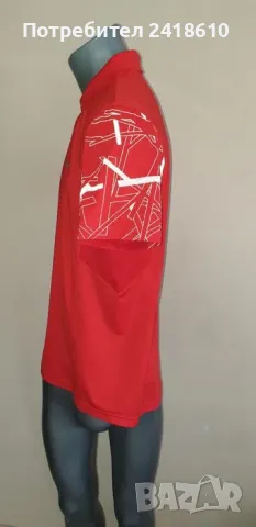 Lacoste Sport Stretch 3/4 Zip  Mens Size 4 - M ОРИГИНАЛ! Мъжка Тениска!, снимка 9 - Тениски - 50220389