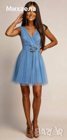 Дамски тюлени рокли - различни цветове - 35€, снимка 4 - Рокли - 54134296