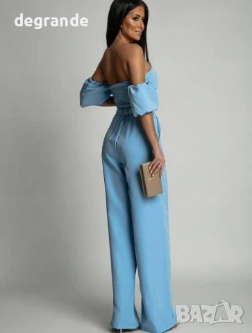 Дамски комплект топ с панталон, снимка 2 - Комплекти - 51099202