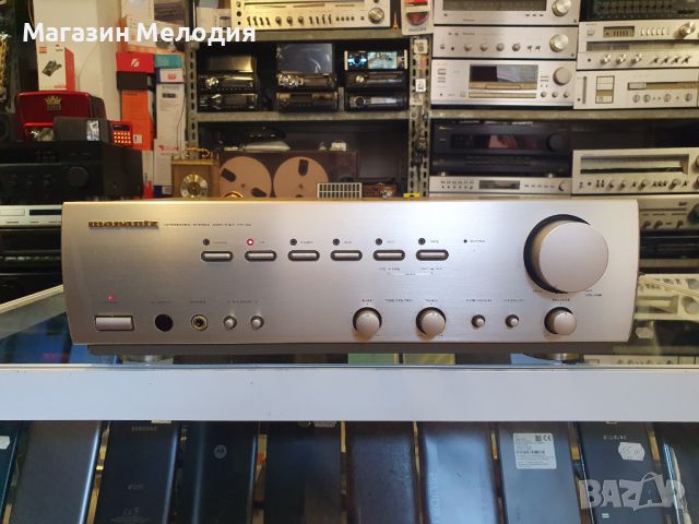 Усилвател Marantz PM-53 В отлично техническо състояние.ДИма забележки по външния вид (видими от сним, снимка 1 - Ресийвъри, усилватели, смесителни пултове - 46293670