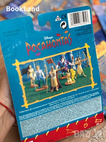 Винтидж неразопаковани играчки Pocahontas, 1995 г. Mattel, снимка 8 - Колекции - 52358356