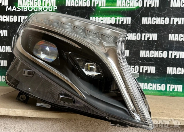 Фар десен фарове за Мерцедес Mercedes V-класа W447, снимка 4 - Части - 53215499