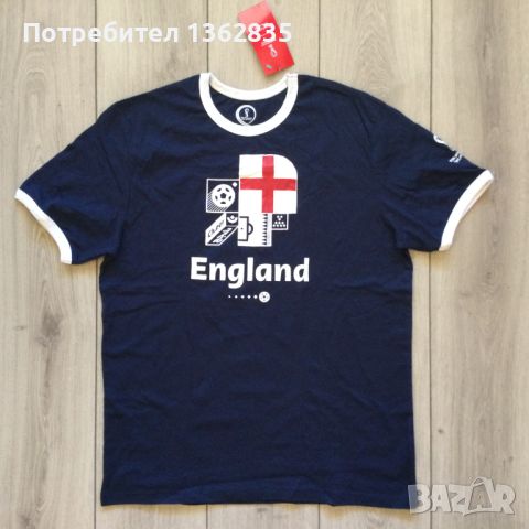 за феновете на Английския Национален отбор по футбол тениска размер L, снимка 2 - Спортни дрехи, екипи - 45219670