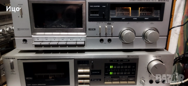 Toshiba,Sanyo касетни декове за ремонт.