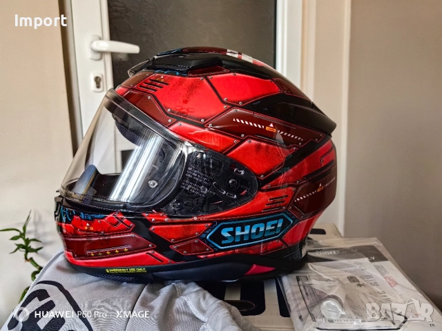 Каска за мотор SHOEI NXR Размер S , снимка 5 - Аксесоари и консумативи - 51622582