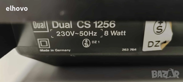 Грамофон Dual CS 1256, снимка 6 - Грамофони - 52305519