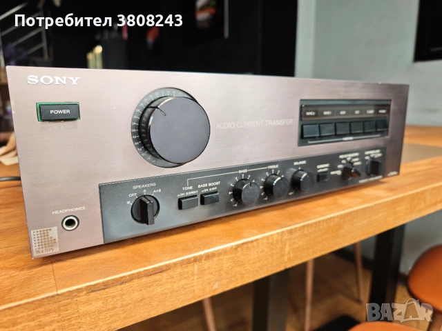 SONY TA F444ES Последния самурай преди пластмасата