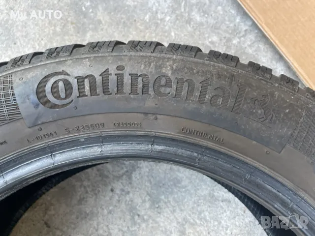 1 брой зимна гума Continental 205/55/16 dot1818 | 7mm, снимка 3 - Гуми и джанти - 48456354