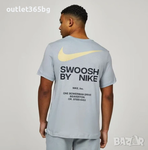 Nike - Swoosh Athletics Regular T-Shirt Оригинал Код 304, снимка 2 - Тениски - 54271577