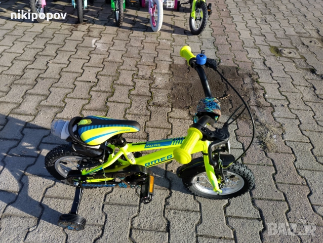 BYOX Велосипед 12" MASTER жълт, снимка 3 - Велосипеди - 53531519