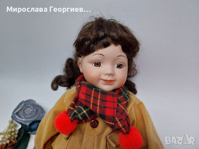 Стара порцеланова кукла , снимка 4 - Колекции - 45520642