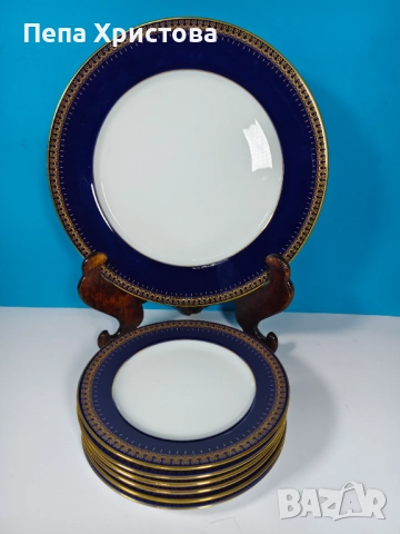 Сервиз за торта Romanov , снимка 2 - Чинии - 51555123