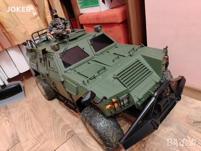  Военен RC Джип 1/6  , снимка 2 - Коли, камиони, мотори, писти - 48492296