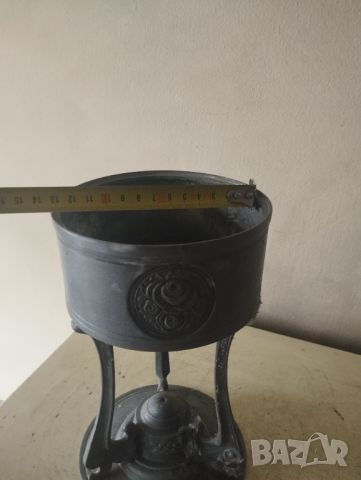 Корпус за газена лампа арт нуво, снимка 5 - Антикварни и старинни предмети - 45648469