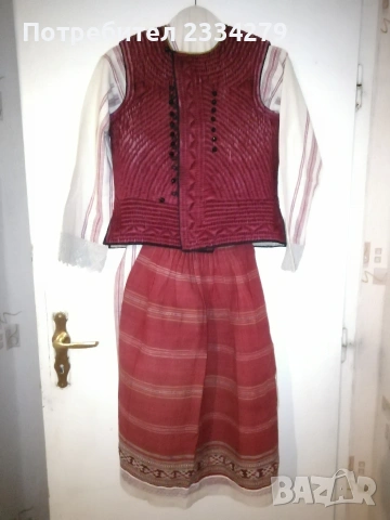 Традиционна тракийска стара женска риза-роба за саенана носия. , снимка 10 - Антикварни и старинни предмети - 53297236