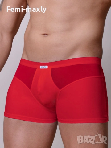 Мъжки секси еротичен боксер  5466 с мрежа, снимка 6 - Бельо - 52212063