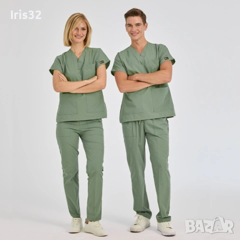 Мъжки медицински екип Cizgi лукс ликра DR.GREYS