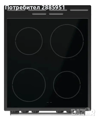 Стъклокерамична готварска печка Gorenje GEC5C41SG, снимка 4 - Печки, фурни - 53644084