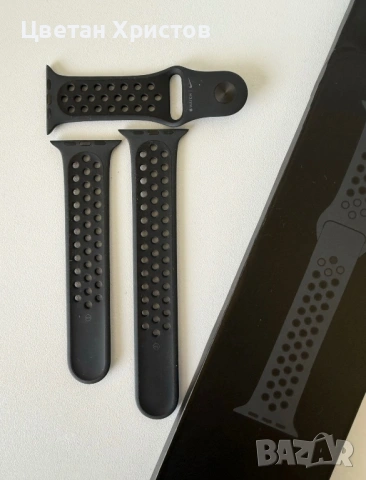 Оригинална Силиконова Кайшка за Apple Watch Sport Band Anthracite