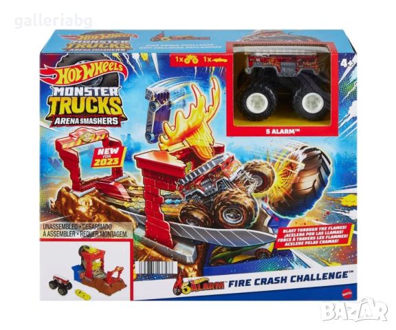 Hot Wheels - Монстер Тракс: Комплект с промяна на цвета, снимка 1 - Коли, камиони, мотори, писти - 45149506