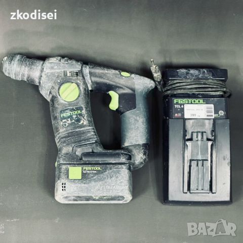 Акумулаторен перфоратор Festool - BNC 18 със зарядно и батерия, снимка 1 - Други инструменти - 45686594