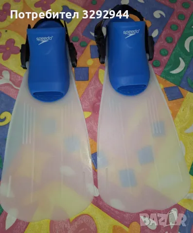 Детски плавници Speedo 33-36 номер, снимка 2 - Водни спортове - 50190673