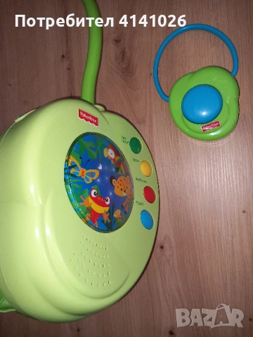 Музикалната въртележка на Fisher Price с ДИСТАНЦИОННО УПРАВЛЕНИЕ, снимка 2 - Музикални играчки - 53074271
