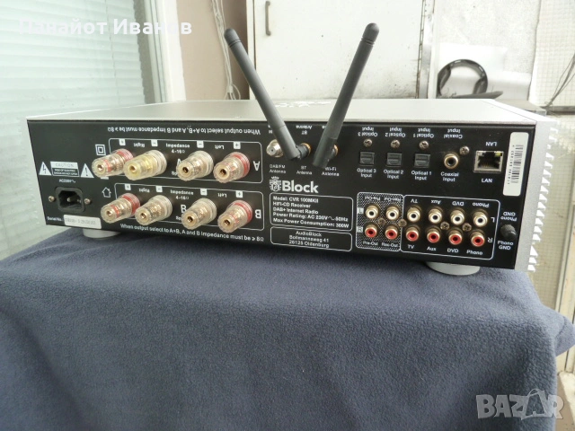 Audio Block CVR-100 MKII CD-Internet-Receiver, Bluetooth, silber,, снимка 17 - Ресийвъри, усилватели, смесителни пултове - 53890624