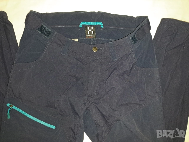 Haglofs Lite Hybrid Pant 38 (М)  дамски тънък хибриден панталон, снимка 3 - Панталони - 52158583