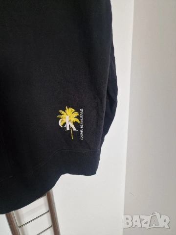 Страхотен мъжки суитчър CALVIN KLEIN PARIS размер L, снимка 8 - Суичъри - 53633469