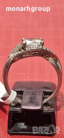 Сребърен пръстен, снимка 5 - Пръстени - 52808423