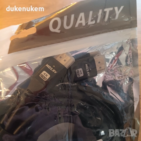 HDMI кабел 5 м – 4K@60Hz, HDMI 2.0, 18Gbps, снимка 8 - Кабели и адаптери - 53123884
