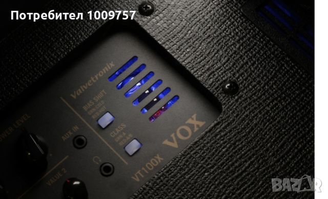 Китарен усилвател VOX VTX 40, снимка 3 - Ресийвъри, усилватели, смесителни пултове - 45760766
