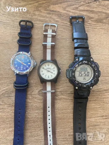 Восток, Casio, Timex, снимка 1 - Мъжки - 49291561