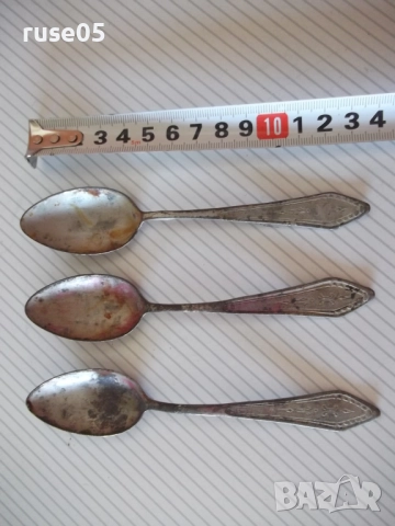 Лот от 3 бр. лъжици стари