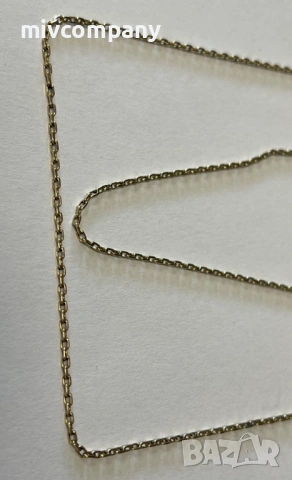 Златен синджир 4.52гр.64см., снимка 2 - Колиета, медальони, синджири - 53443814