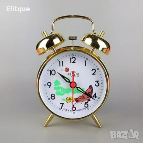 Класически ретро механичен будилник, снимка 11 - Други стоки за дома - 52630235