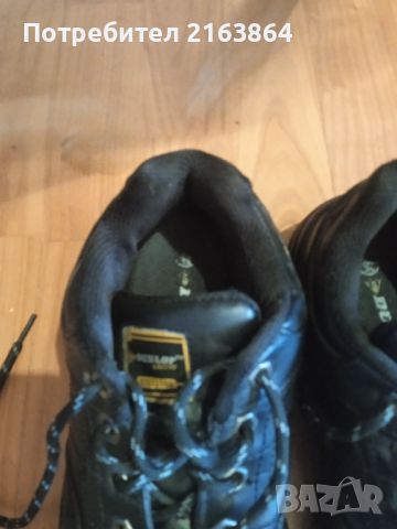 Работни мъжки обувки DUNLOP с метално бомбе, снимка 2 - Мъжки боти - 45112382