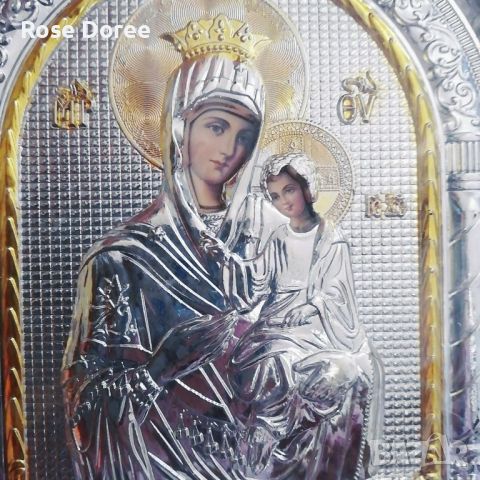 Красиви Православни Икони с поставка за маса икона , снимка 3 - Подаръци за кръщене - 45281005