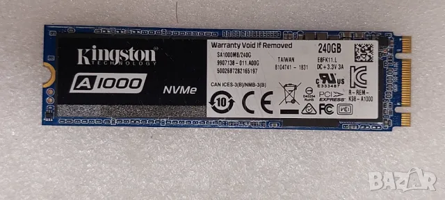 SSD KINGSTON-240GB SA1000M8/240GB, снимка 1