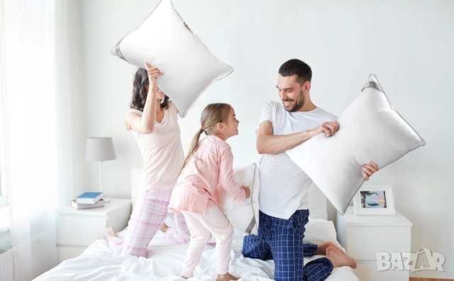 Комплект от 2 Възглавници BedStory 50x70 см, Антиалергична Възглавница, OEKO-TEX Сертифицирана!, снимка 5 - Възглавници - 52122485