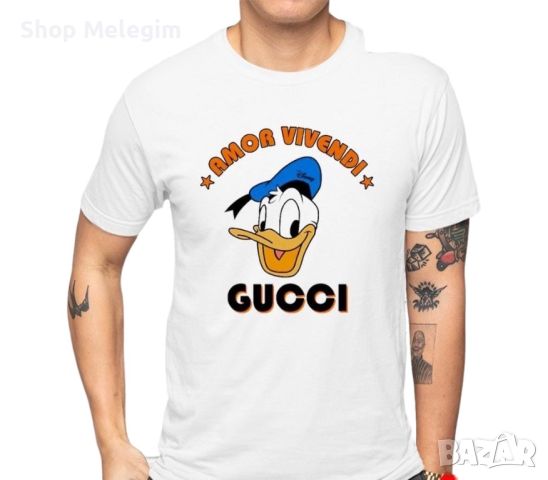 Gucci мъжка тениска, снимка 1 - Тениски - 45958990