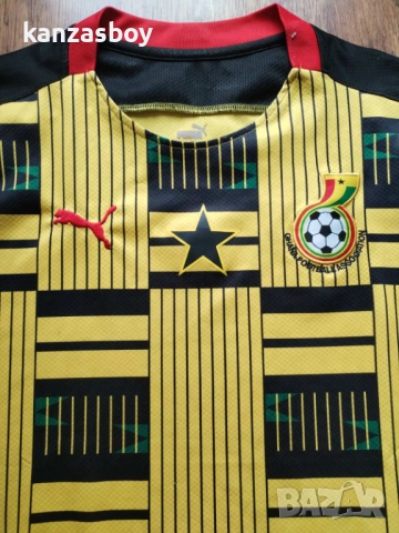 Puma Ghana 2021-22  Away Shirt - футболна колекционерска тениска ХЛ, снимка 3 - Тениски - 54032288