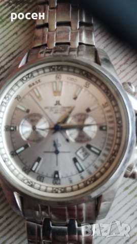 електронен часовник хронограф. jacues lemans., снимка 2 - Мъжки - 52535302