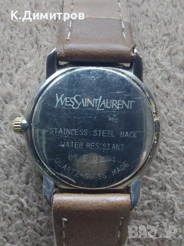 Оригинален винтидж часовник от YSL , снимка 2 - Антикварни и старинни предмети - 53760126